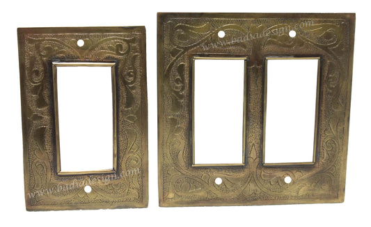 Brass Light Switch Cover - HD200