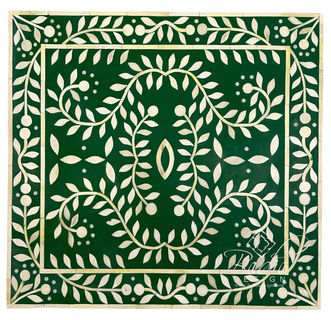 Handcrafted Moroccan Camel Bone Nightstand