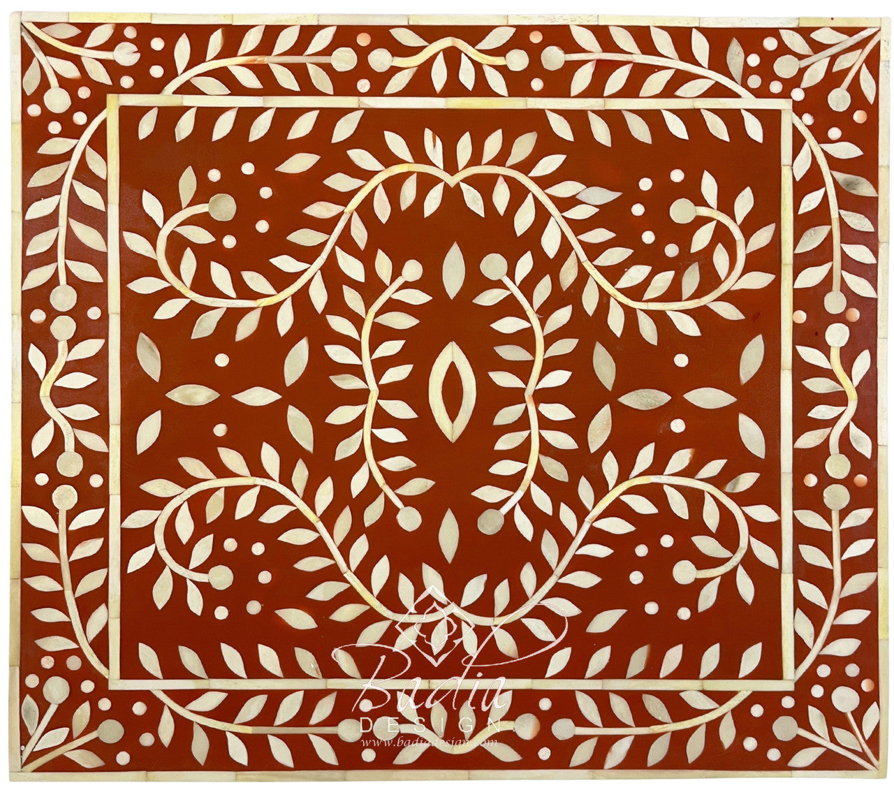 Handcrafted Moroccan Camel Bone Nightstand