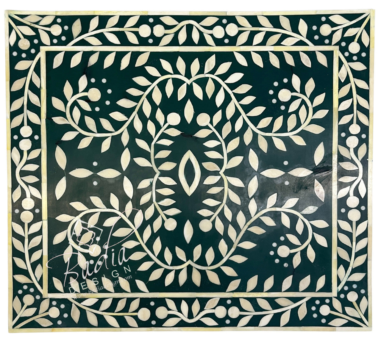 Handcrafted Moroccan Camel Bone Nightstand