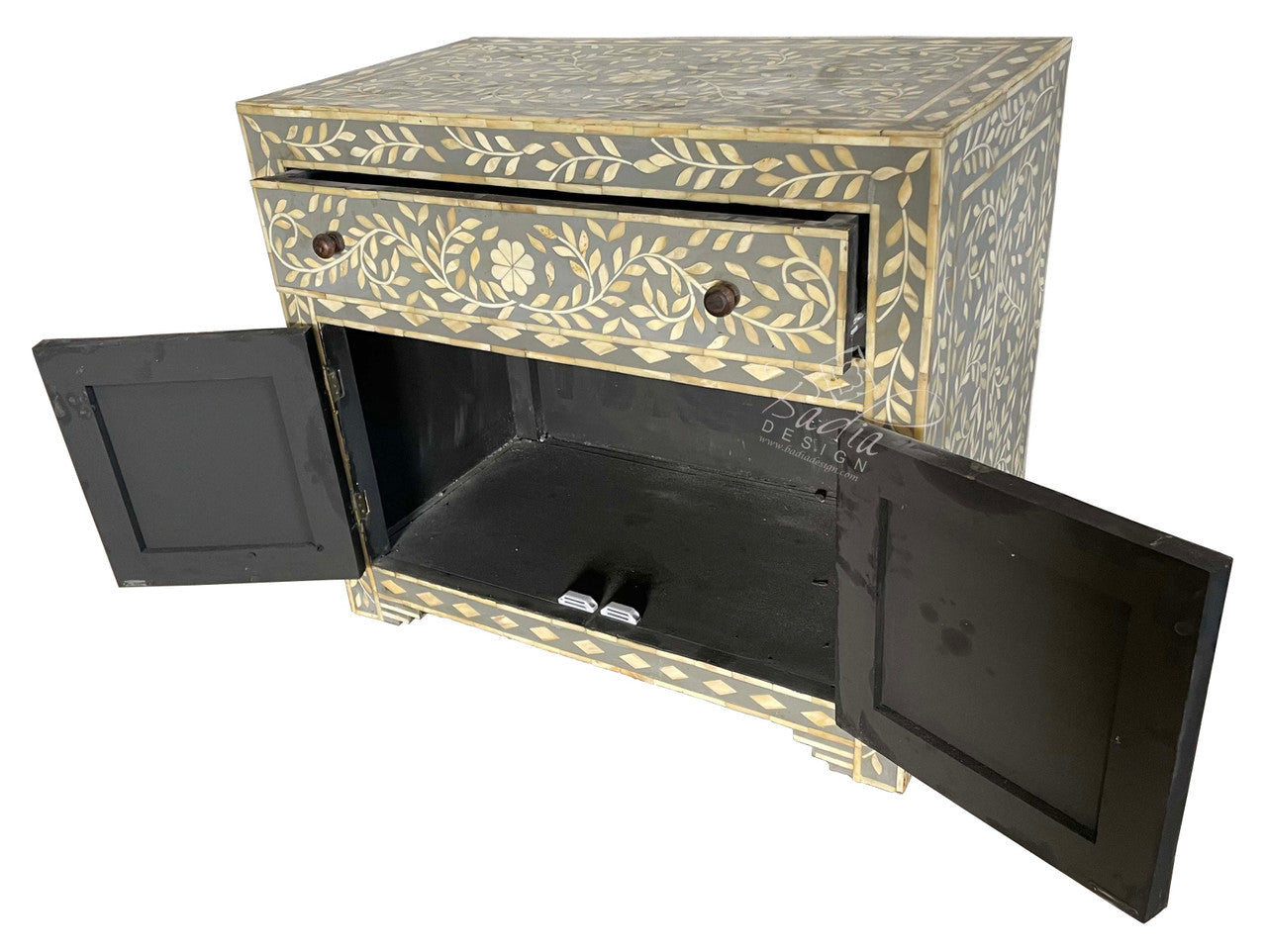 Moroccan Camel Bone Storage Cabinet