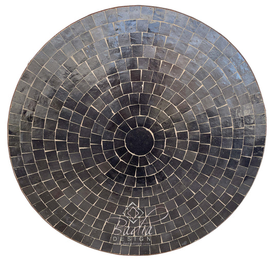 Solid Color Ceramic Tile Table Top