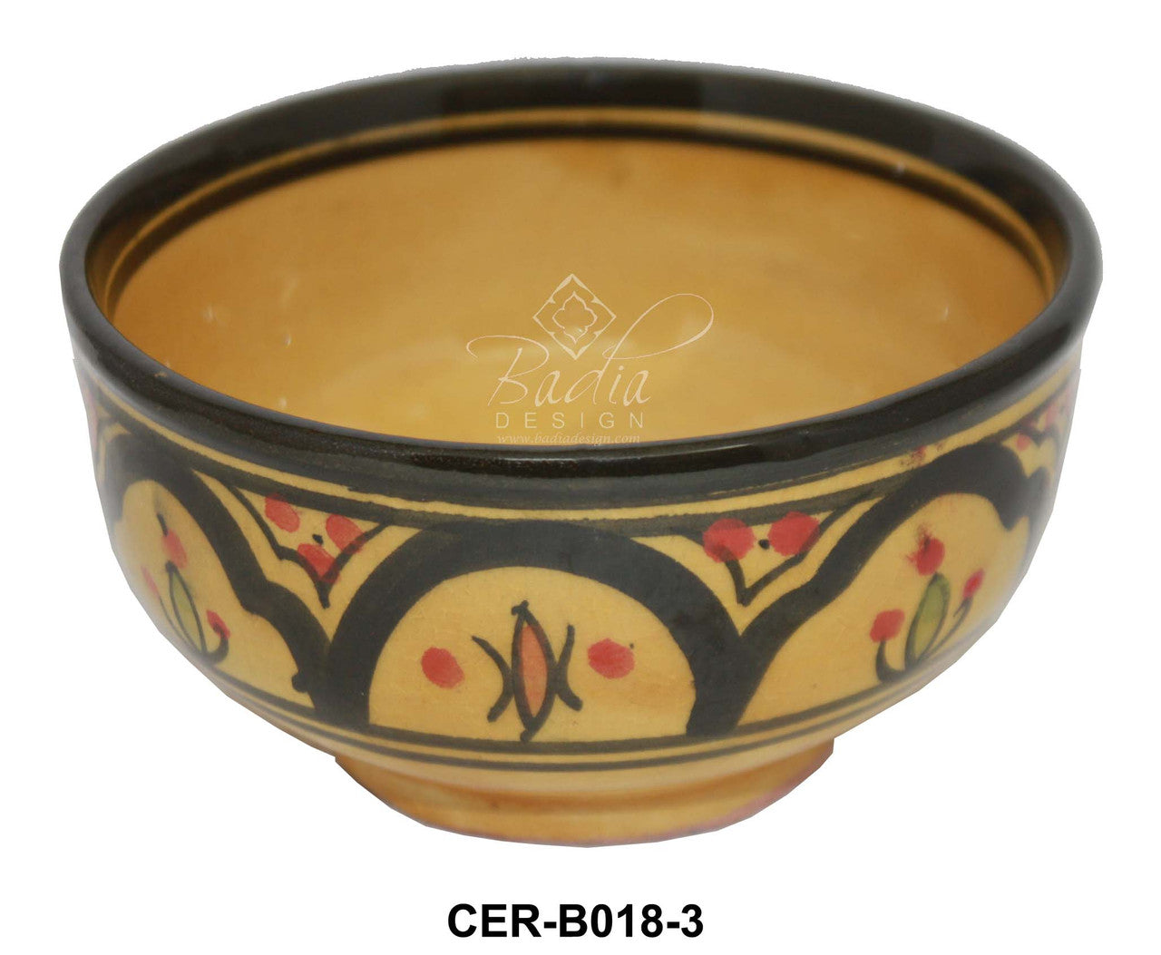 Hand Painted Ceramic Bowl