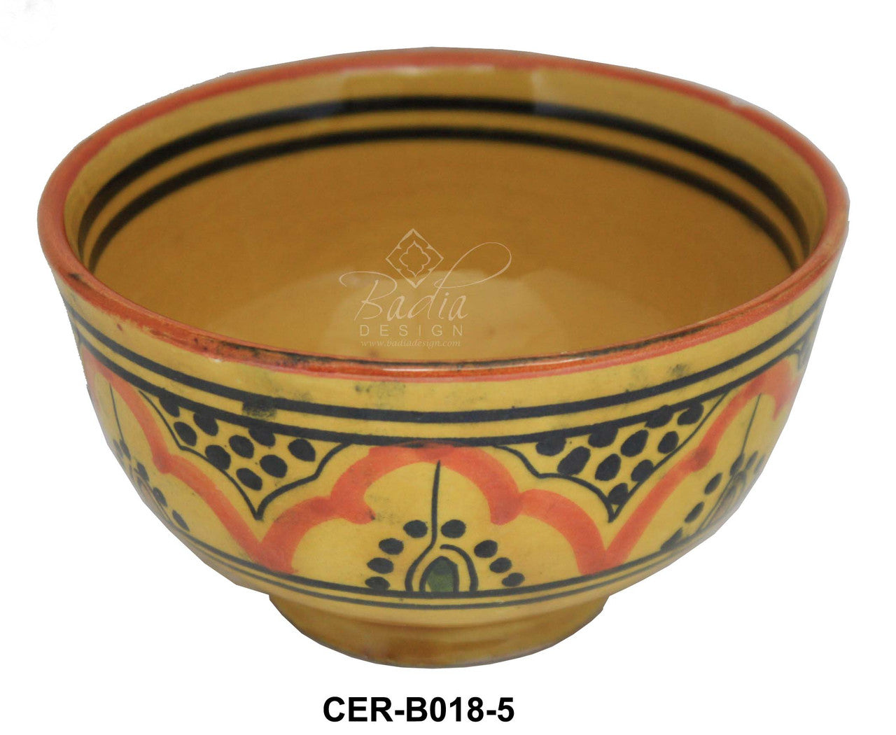 Hand Painted Ceramic Bowl