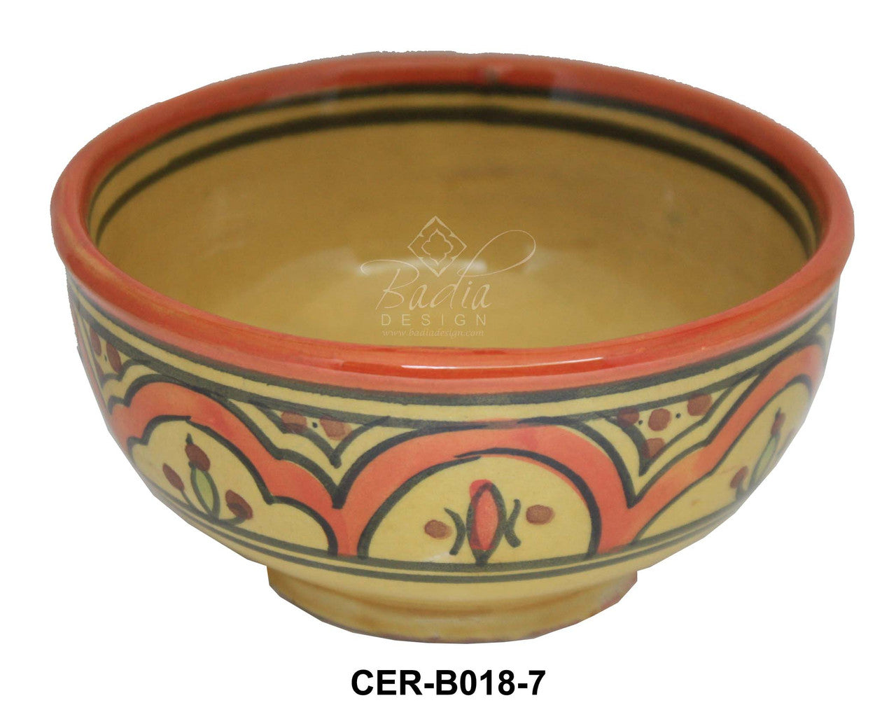 Hand Painted Ceramic Bowl