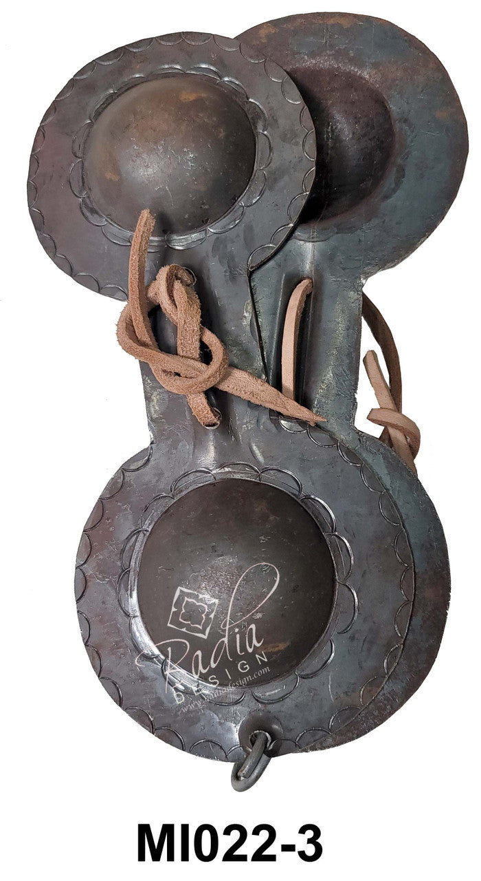 Hand Forged Moroccan Iron Castanets