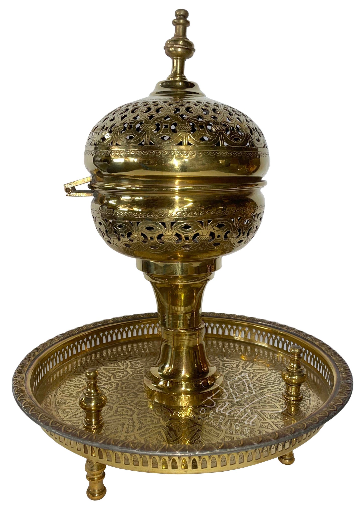 Large Brass Incense Burner - HD264