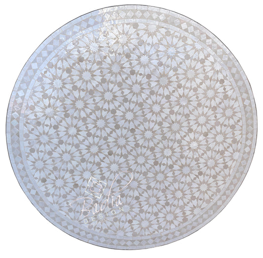 Moroccan Mosaic Tile Table Top
