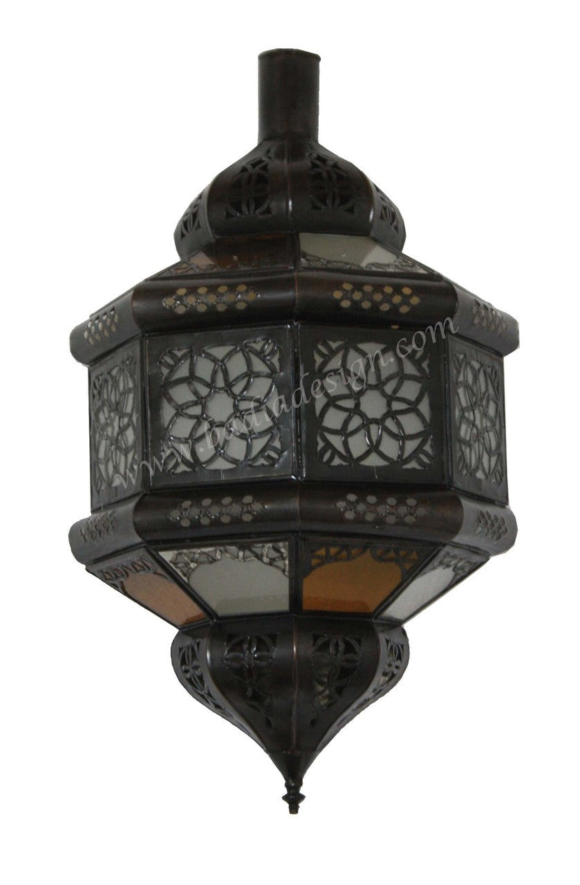 Multicolor Glass Wall Sconce
