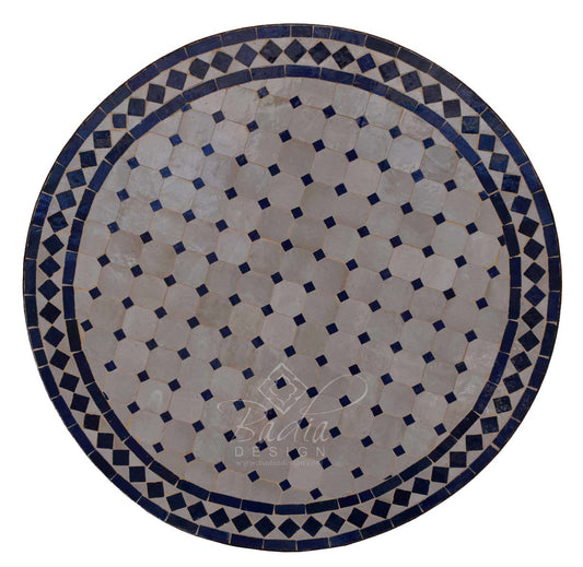 Round Mosaic Tile Table Top