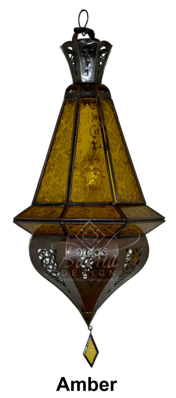 Pendant Lights with Multi-Color Glass