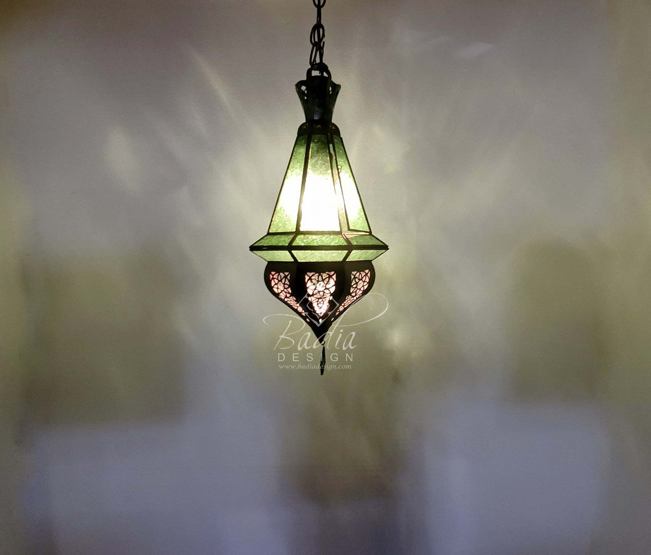Pendant Lights with Multi-Color Glass