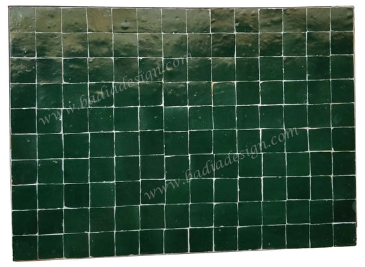 Rectangular Mosaic Tile Table Top