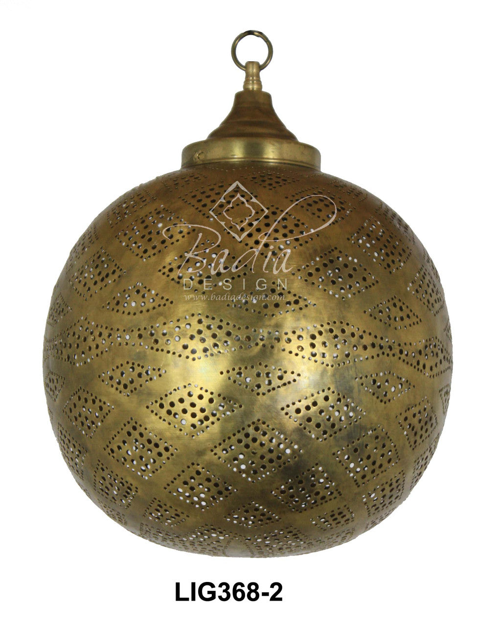 Moroccan Round Brass Ceiling Lights