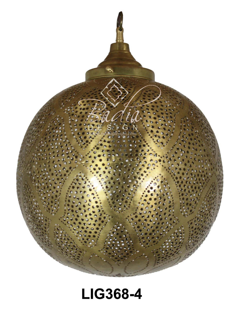 Moroccan Round Brass Ceiling Lights