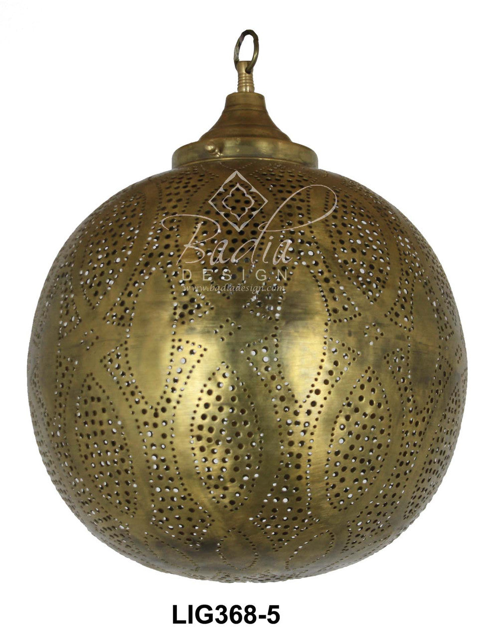 Moroccan Round Brass Ceiling Lights