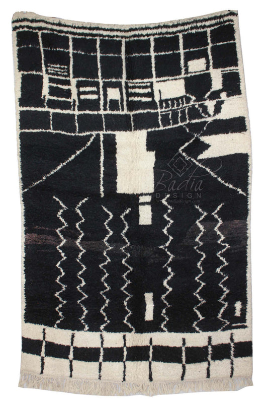 Moroccan Beni Ourain Rug