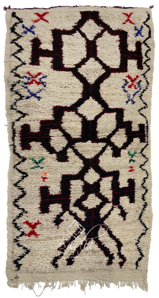Multi-Color Rug with Geometric Designs