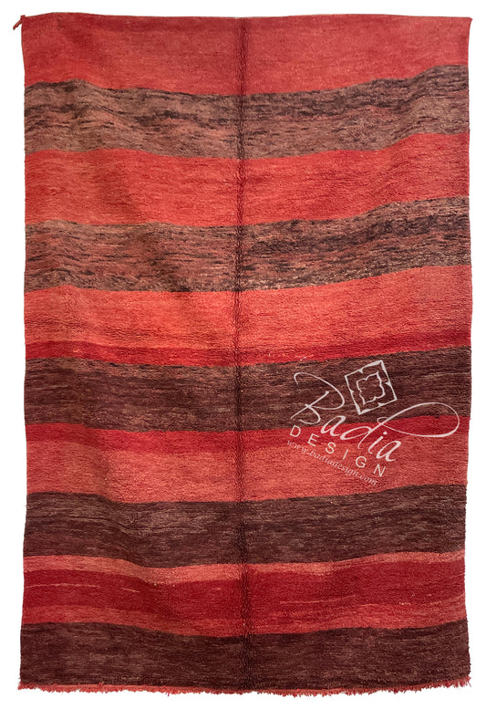 Moroccan Red Multitone Carpet