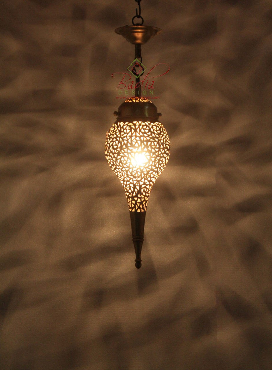 Handmade Brass Hanging Pendant Lamp