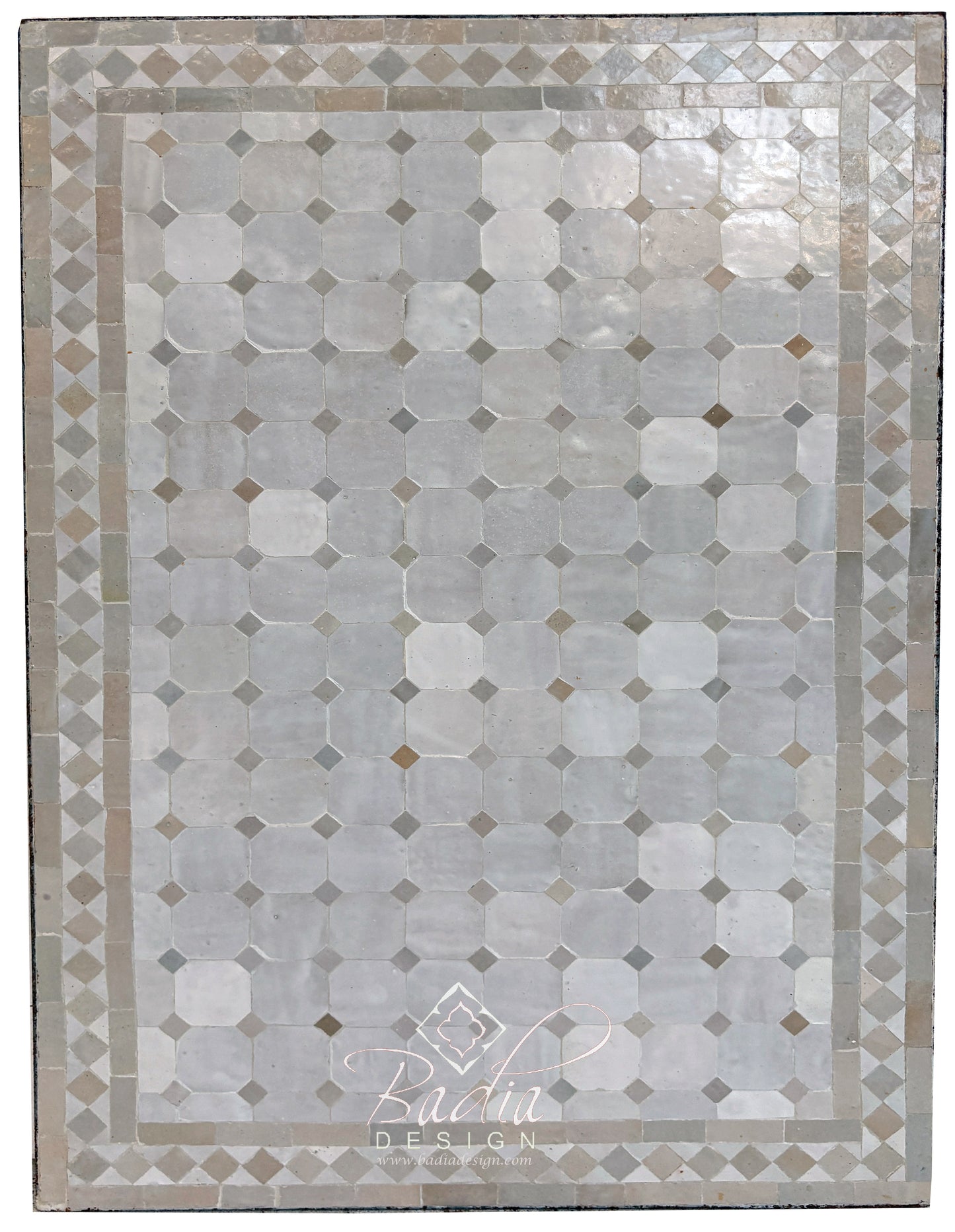 24" x 36" Rectangular Shaped Tile Table Top