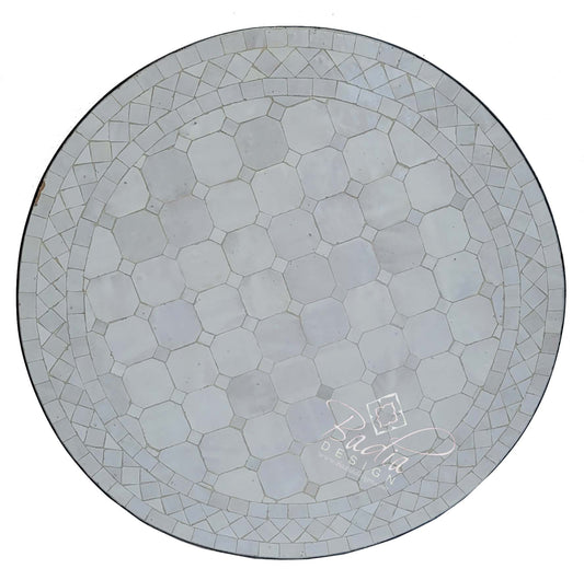 Round Tile Table Top