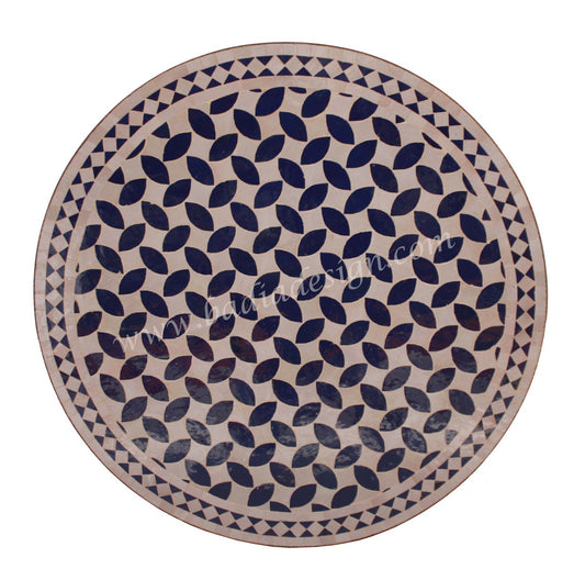 Intricately Designed Tile Table Top