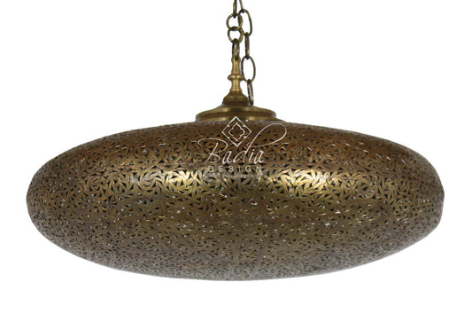 UFO Shaped Brass Lantern