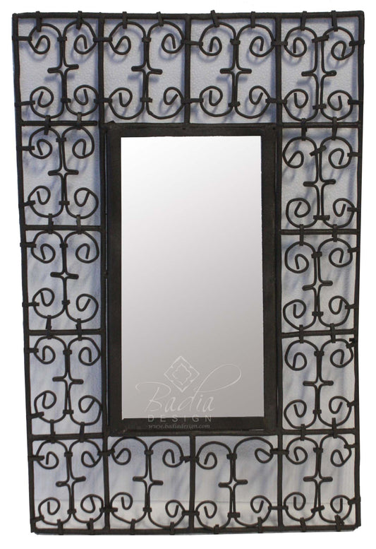 Wrought Iron Mirror