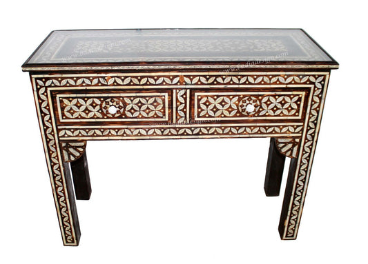 Moroccan Bone Inlay Vanity