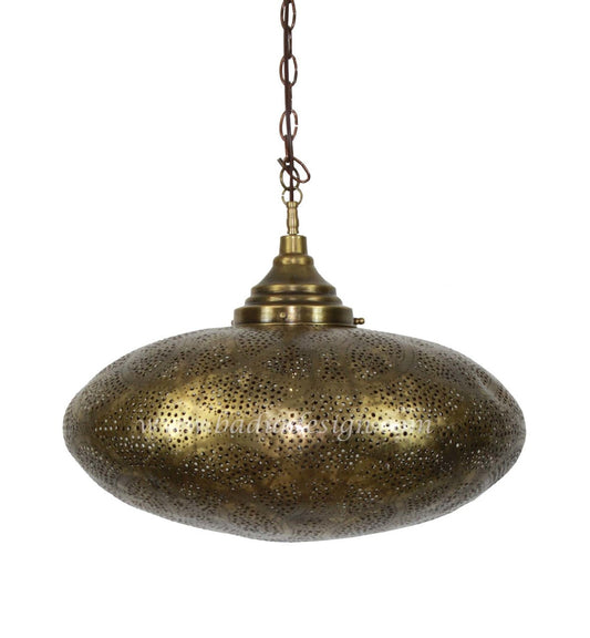 Moroccan Brass Pendant Light