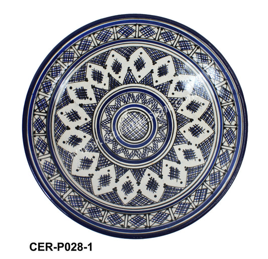Hand Painted Ceramic Plate