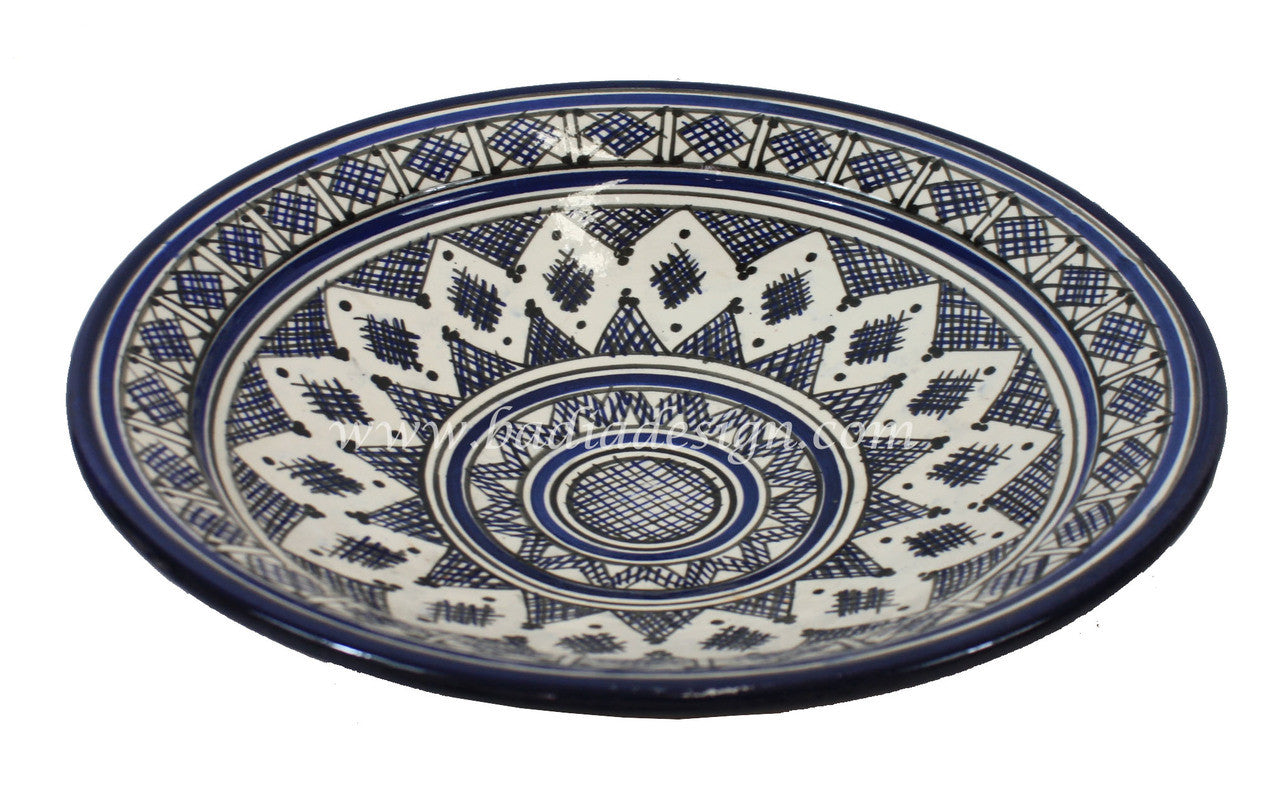 Hand Painted Ceramic Plate