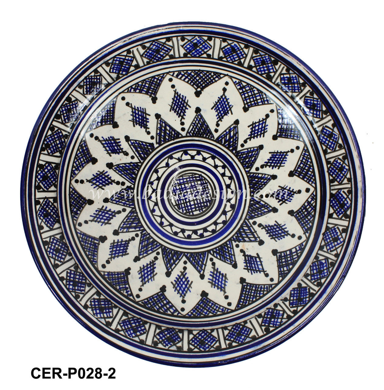 Hand Painted Ceramic Plate