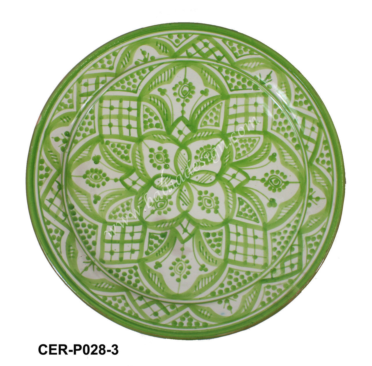 Hand Painted Ceramic Plate