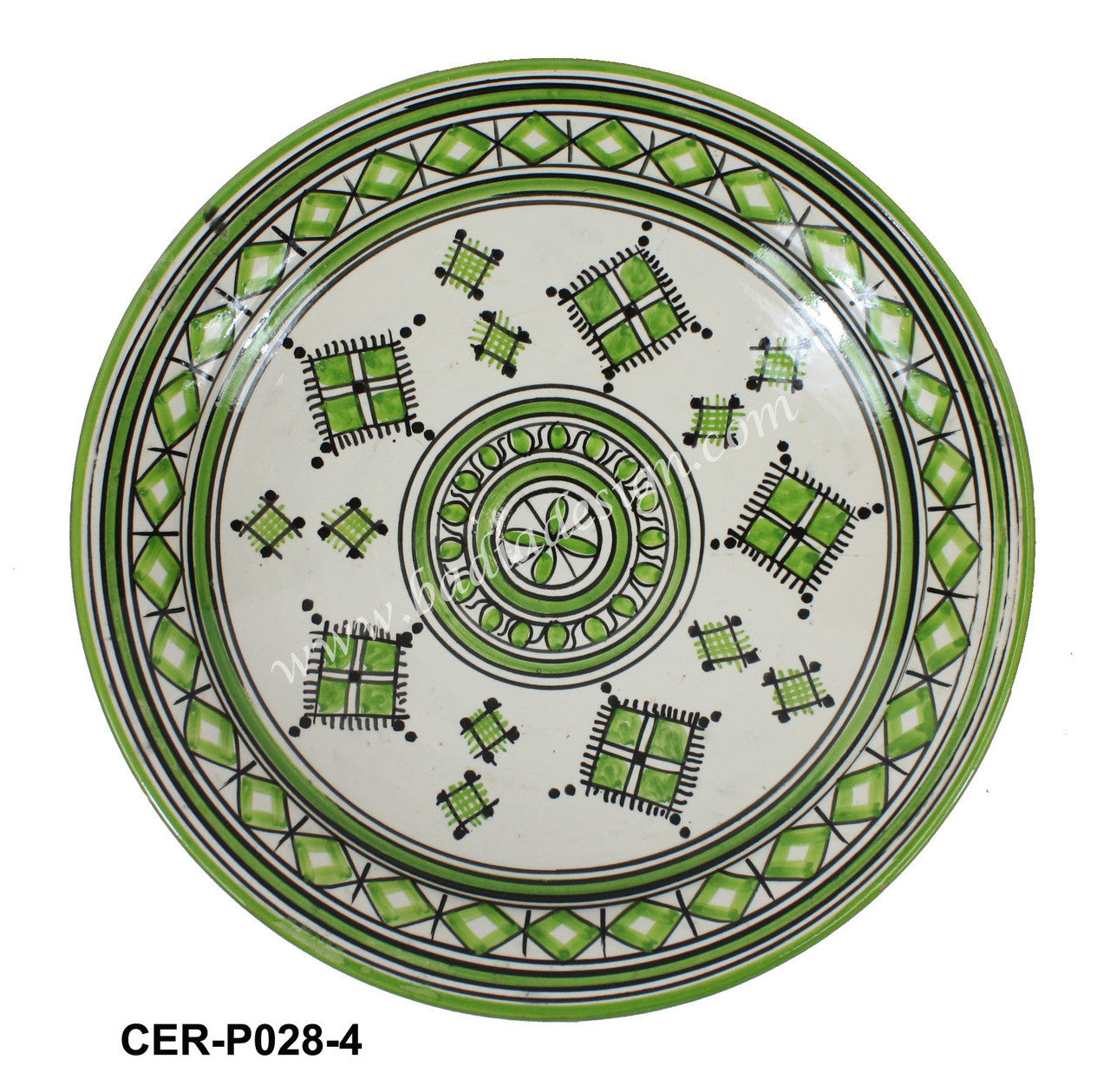 Hand Painted Ceramic Plate