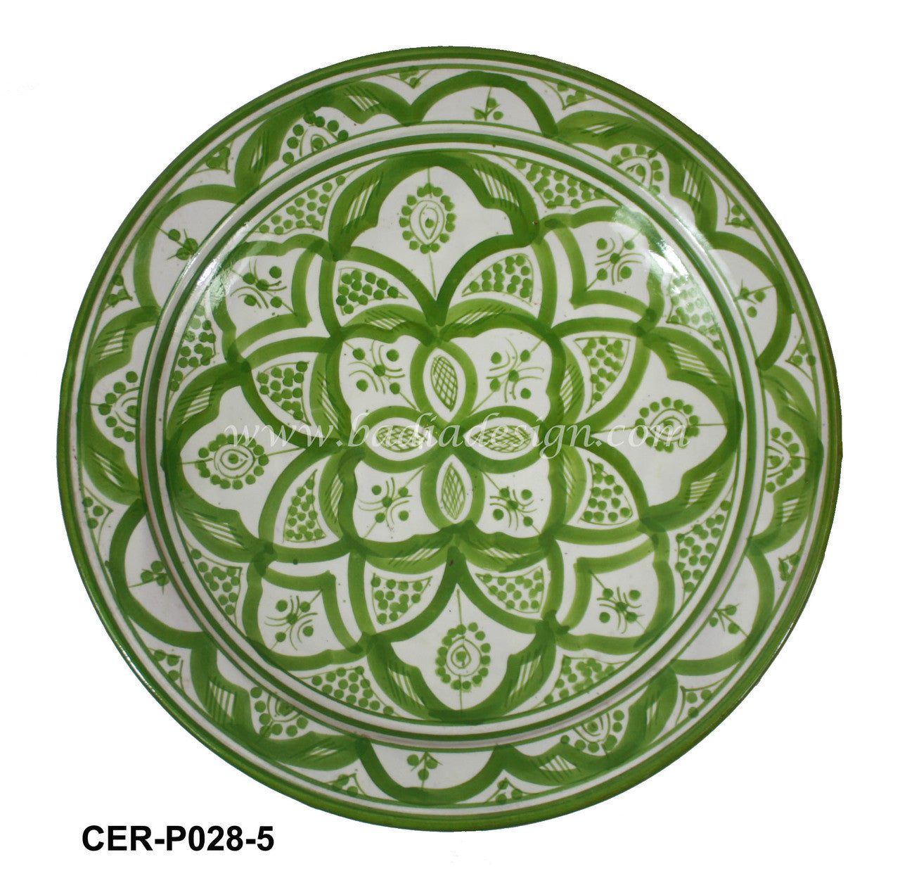 Hand Painted Ceramic Plate