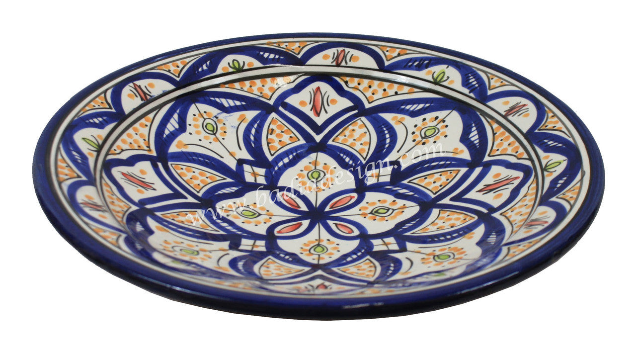 Hand Painted Ceramic Plate