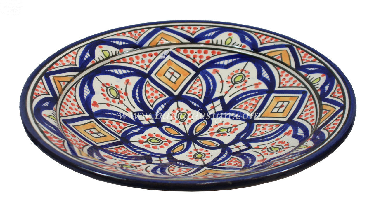 Hand Painted Ceramic Plate