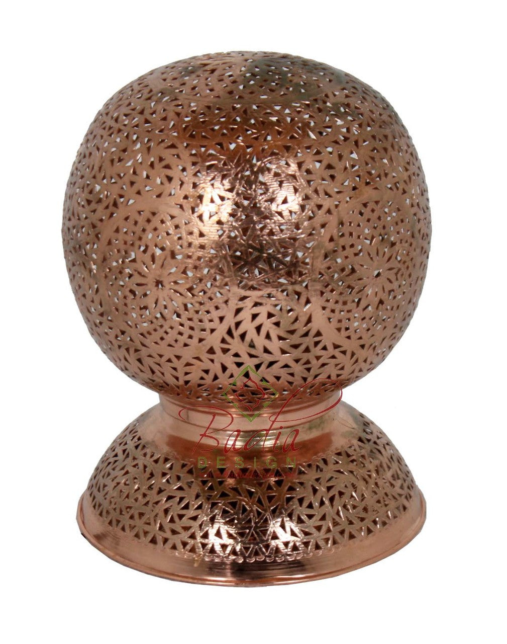 Silver and Copper Desktop Lanterns