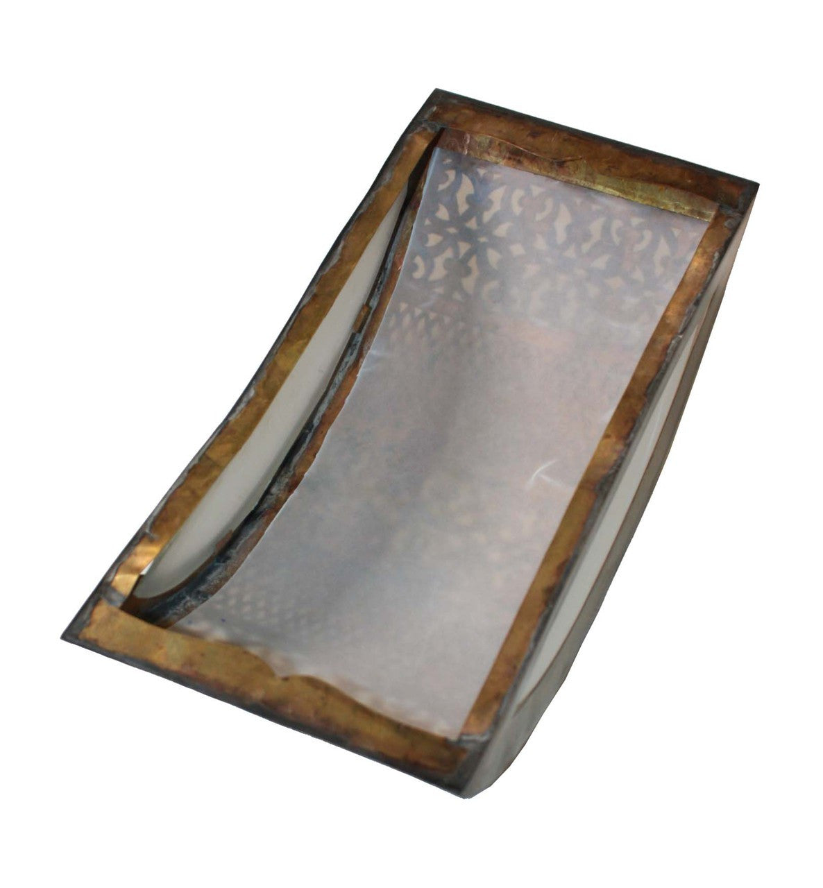 Half Moon Brass Wall Sconce