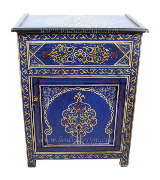 Hand Painted Cedar Nightstand