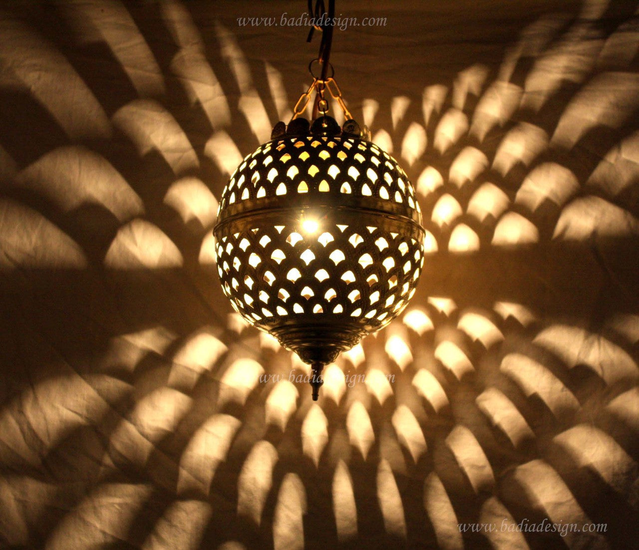 Moroccan Brass Lantern