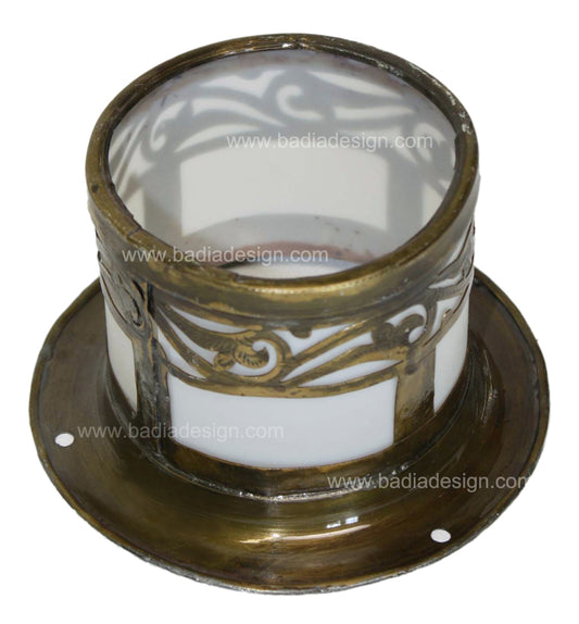 Small Brass Candle Holder - HD073