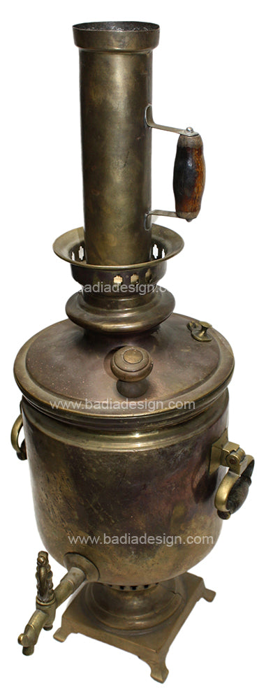 Vintage Moroccan Brass Water Container - HD123