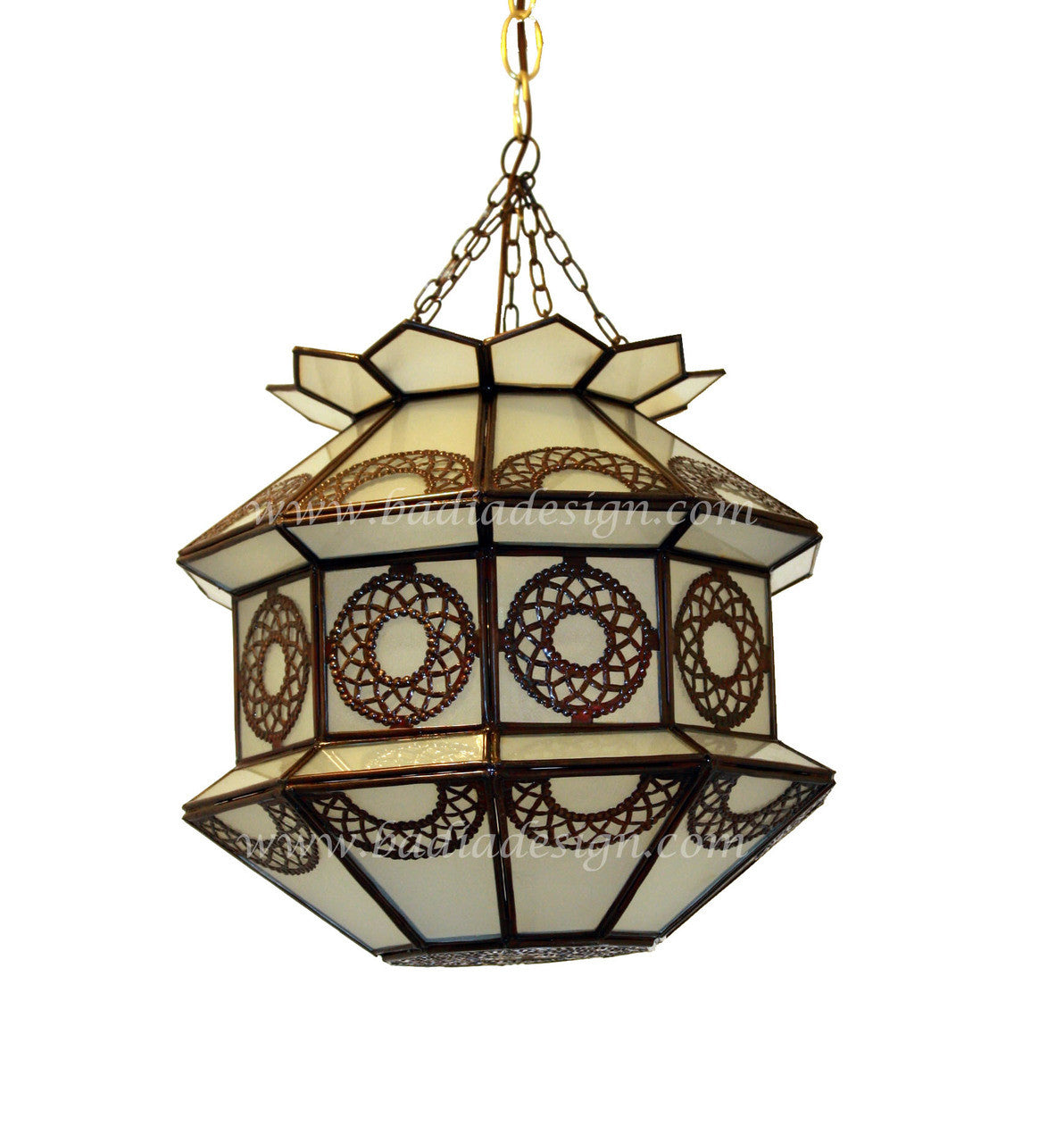 Hanging Lantern with Clear Glass