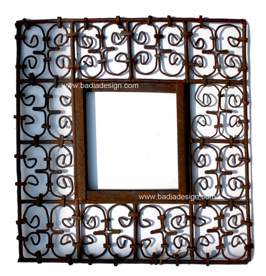 Square Shaped Wrought Iron Frame