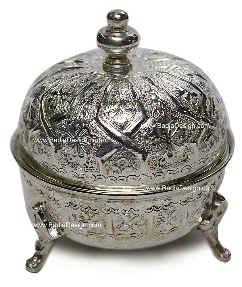 Silver Plated Sugar Container - HD118