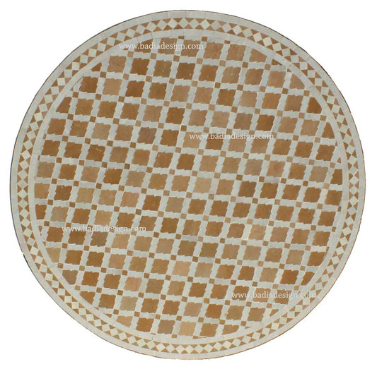 Moroccan Mosaic Tile Table Top