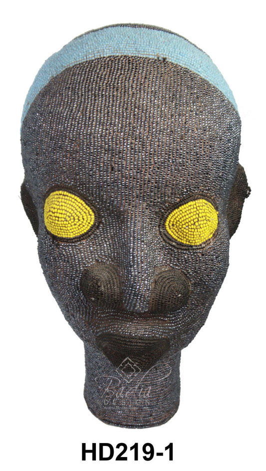Multi-Color African Beaded Heads